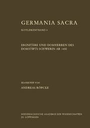 Cover von Dignitäre und Domherren des Domstifts Schwerin ab 1400
