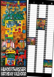 Cover von Hundertwasser Birthday Calendar