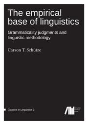 Cover von The empirical base of linguistics