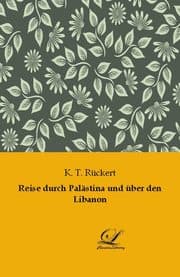 Cover von Reise durch Palästina und über den Libanon