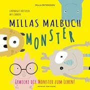Cover von Millas Malbuch - Monster: Erwecke die Monster zum Leben!