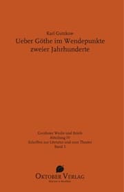 Cover von Ueber Göthe im Wendepunkte zweier Jahrhunderte.