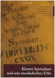 Cover von Kloster Speinshart und sein musikalisches Erbe