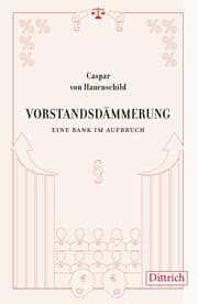 Cover von Vorstandsdämmerung