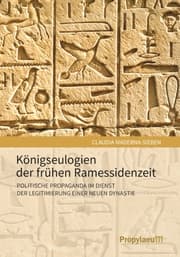Cover von Königseulogien der frühen Ramessidenzeit