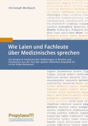 Cover von Wie Laien und Fachleute über Medizinisches sprechen