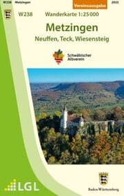 Cover von W238 Metzingen - Neuffen, Teck, Wiesensteig