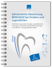 Cover von Zahnärztliche Abrechnung BEMA / GOZ bei Kindern und Jugendlichen