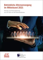 Cover von Betriebliche Altersversorgung im Mittelstand 2021