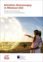 Cover von Betriebliche Altersversorgung im Mittelstand 2022