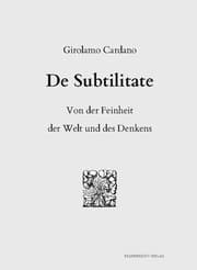 Cover von De Subtilitate