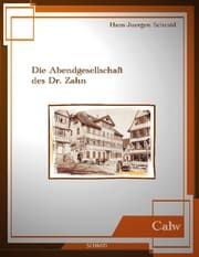 Cover von Die Abendgesellschaft des Dr. Zahn