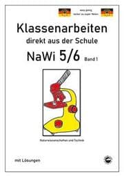 Cover von NaWi 5/6 Klassenarbeiten direkt aus der Schule mit Lösungen 1