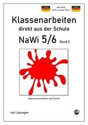 Cover von NaWi 5/6, Band 2, Klassenarbeiten direkt aus der Schule mit Lösungen