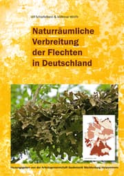 Cover von Naturräumliche Verbreitung der Flechten in Deutschland