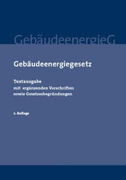 Cover von Gebäudeenergiegesetz