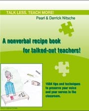 Cover von Talk less.Teach more! A nonverbal recipe book for talked-out teachers!