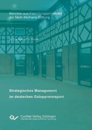 Cover von Strategisches Management im deutschen Galopprennsport