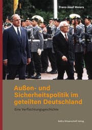 Cover von Außen- und Sicherheitspolitik im geteilten Deutschland