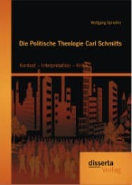 Cover von Die Politische Theologie Carl Schmitts