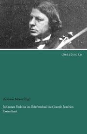 Cover von Johannes Brahms im Briefwechsel mit Joseph Joachim