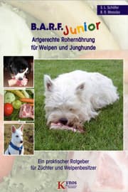 Cover von B.A.R.F. Junior - Artgerechte Rohernährung für Welpen und Junghunde