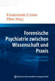 Cover von Forensische Psychiatrie zwischen Wissenschaft und Praxis