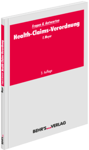 Cover von Health-Claims-Verordnung
