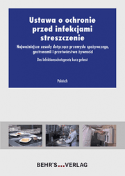 Cover von Das Infektionsschutzgesetz kurz gefasst/Ustawa o ochronie przed infekcjami stresczenie - polnisch