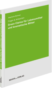 Cover von Green Claims für Lebensmittel und kosmetische Mittel