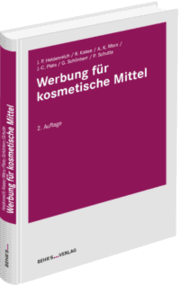 Cover von Werbung für kosmetische Mittel