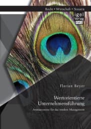 Cover von Wertorientierte Unternehmensführung: Anreizsysteme für das mittlere Management