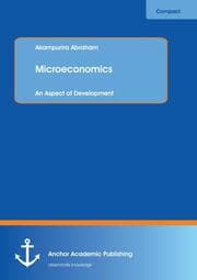 Cover von Microeconomics: An Aspect of Development