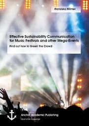 Cover von Effective Sustainability Communication for Music Festivals and other Mega-Events