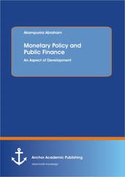 Cover von Monetary Policy and Public Finance: An Aspect of Development