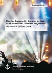 Cover von Effective Sustainability Communication for Music Festivals and other Mega-Events