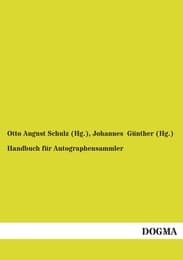 Cover von Handbuch für Autographensammler
