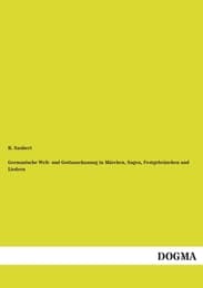 Cover von Germanische Welt- und Gottanschauung in Märchen, Sagen, Festgebräuchen und Liedern