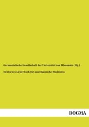 Cover von Deutsches Liederbuch für amerikanische Studenten