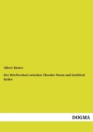 Cover von Der Briefwechsel zwischen Theodor Storm und Gottfried Keller