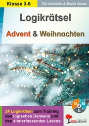 Cover von Logikrätsel Advent und Weihnachten