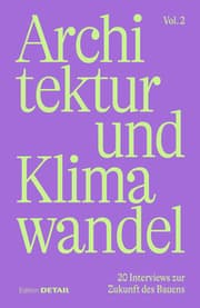 Cover von Architektur und Klimawandel 2