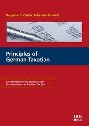 Cover von Principles of German Taxation
