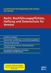 Cover von Recht, Buchführungspflichten, Haftung und Datenschutz für Vereine