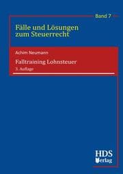 Cover von Falltraining Lohnsteuer