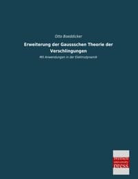 Cover von Erweiterung der Gaussschen Theorie der Verschlingungen
