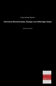 Cover von Technische Mechanik fester, flüssiger und luftförmiger Körper