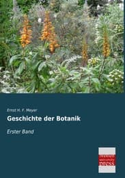 Cover von Geschichte der Botanik