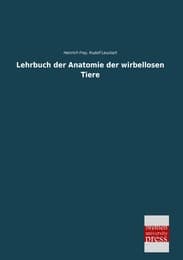 Cover von Lehrbuch der Anatomie der wirbellosen Tiere