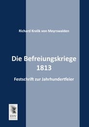 Cover von Die Befreiungskriege 1813